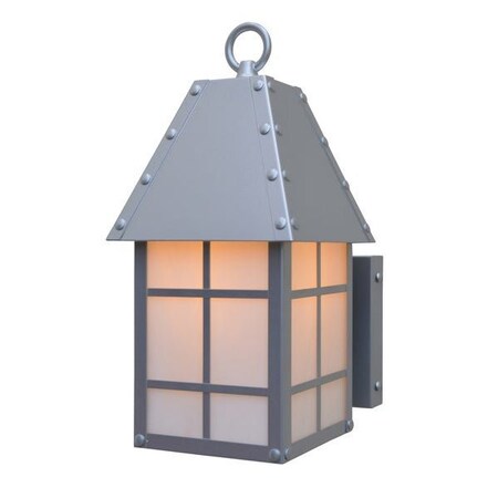 Arroyo Craftsman 5" Hampton Wall Mount, Bronze, Clear Glass HAB-5CLR-BZ